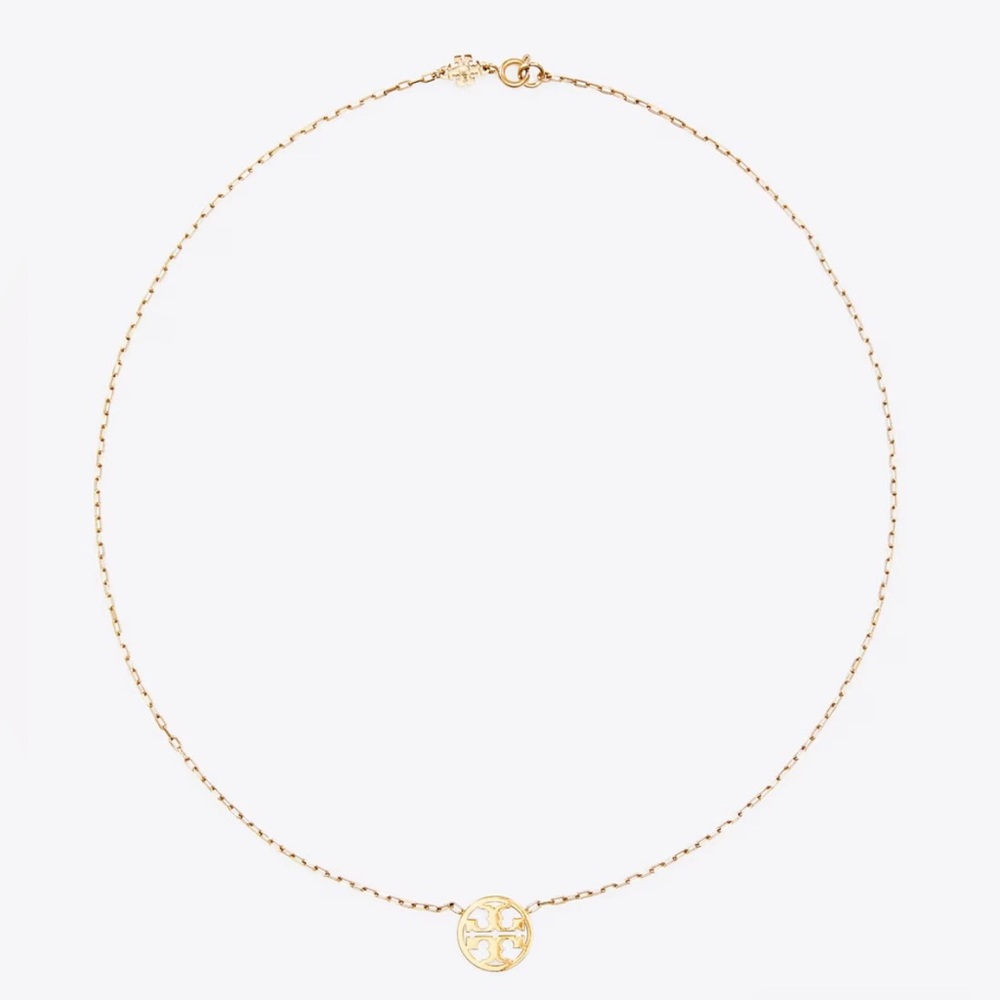 New Tory Burch Miller Pendant Necklace